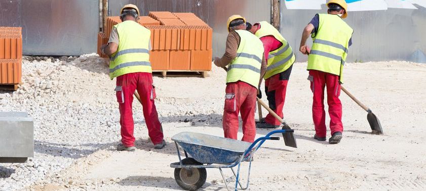 Baugewerbe und Montage